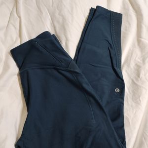 Lululemon teal leggings- 8